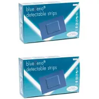 ZENO PHAR BlueZeno Detectable Strips Steriel 7,5cm x 5cm 2x50 St Pleister