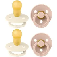 BIBS Fopspeen Ivory/Blush Duo 18m+ 2x2 St Fopspeen