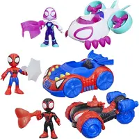 Spidey and his Amazing Friends Spidey Voertuigen 3-pack
