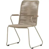 Svea - Loyd tuinstoel touw - beige/beige