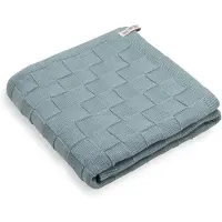 Knit Factory Badhanddoek Ivy - Stone Green - 70x140 cm