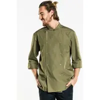 Chaud Devant Hilton Poco Chef Jacket Dark Olive | Maat: M