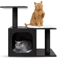 Cellavi Krabpaal - Geschikt voor Grote en Zware Katten - Sisal Touw -