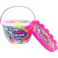 Compound Kings Slime Butter Cloudz Swirls Large Rainbow Cotton Candy