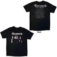 Rock Off The Damned - Photo UK & EU Tour 24 Heren Tshirt - M - Zwart