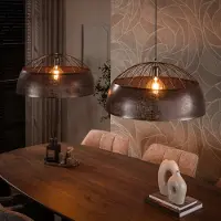 Fraaai - Zoe hanglamp open 2L Ø60 cm - antiek koper