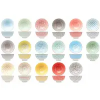 COSY&TRENDY Happy Mix Kommetjes - Verschillende Designs 6x2 - 12 Stuks