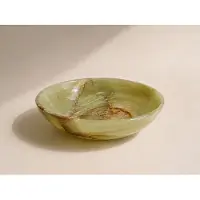 SALT AND STONE Diepe Groene Marmeren Kom - Luxe Kom voor Soepen, Salades en Meer
