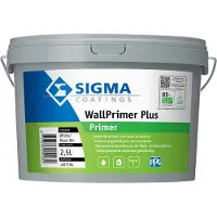 Sigma Wallprimer Plus | Dekkende Muurprimer 2,5 LTR - Wit
