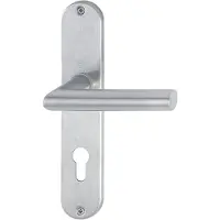 Hoppe Deurkrukset langschild RVS PC72 L-recht