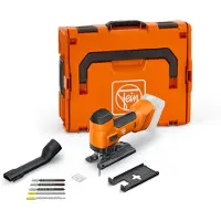 Fein F-IRON Jig 26 AS 71360561000 Accu-decoupeerzaag Zonder accu, Incl. koffer 18 V Aantal meegeleverde accus: 0