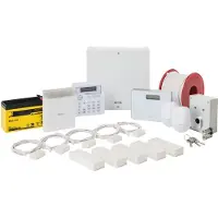ABUS AZAA10300 Terxon SX Alarmsysteemset Aantal alarmzones 8x kabelgebonden, 1x sabotagezone