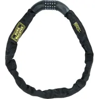 Burg wachter 280 C 90 BLACK Kettingslot Zwart Cijferslot