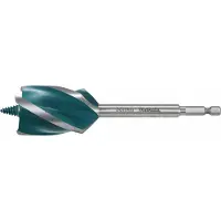 Makita Accessoires 4-snijder houtboor 38x165mm Zeskant 1/4" Vorm E - E-26727