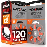 Rayovac Extra Advanced 13 Hoorbatterijen PR48 Oranje – 120 Stuks