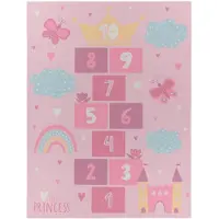 TT Home Kinderkamer tapijt tapijt kinderkamer tapijt antislip hart wolk vlinder