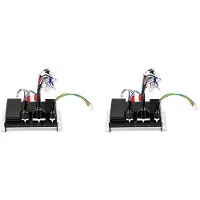 Semoic 2X Sinuscontroller 48V 60V 2500W 72V 3000W Elektrische Fiets Borstelloze -Controller 50A Scootermotorcontroller