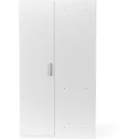 Wasophoogte Opbergkast - Zijkast voor wasmachine kast - Module K3 - 700(D)*1300(B)*2350(H) mm - Wit