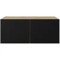 Margaret Hadas24 TV-kast Leo 1x100 cm (artisan + zwart)