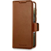dbramante1928 Oslo Pro Bookcase voor de Samsung Galaxy A57 (5G) - Dark Tan