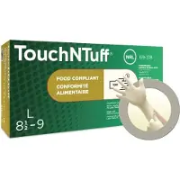 Ansell TouchNTuff 69318100 Wegwerphandschoen 100 stuk(s) Natuurlatex Maat (handschoen): XL, 9.5, 10 EN 21420:2020