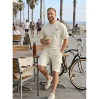 Indigo Denim Denim jogging set heren off white modaitalia