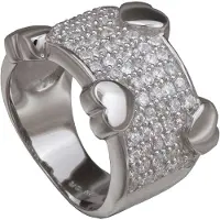 Orphelia Dames 925 Sterling Zilveren Ring - Zilver ZR-3605