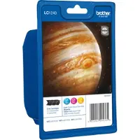 Brother LC-1240RBWBP Inktcartridge 3-kleuren Multipack