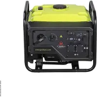 Pramac -generator P 3500 i/O, benzine, tankinhoud 25 l, 3,0 kW, 230 V, 66 dB, handstart, 2 stopcontacten