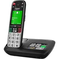 Gigaset EASY 500 Draadloze seniorentelefoon Incl. noodoproep Kleurendisplay Zwart