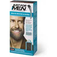 Just for men Kleurmiddel voor Baard en Snor - - Donker Kastanje - Gel - Ammoniakvrij - 15 Ml