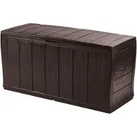 Curver Outdoor Opbergkist - 270 liter - Bruin - Waterdicht