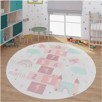 TT Home Kinderkamer tapijt tapijt kinderkamer tapijt antislip hart wolk vlinder