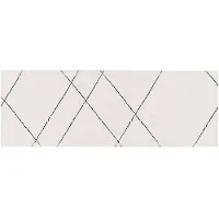 Eulenschnitt WASBARE LOPER/BADMAT "LINES" CRÈME 50 X 150 CM. VOOR BINNEN & BUITEN!