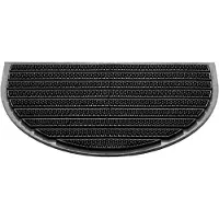 HQ Hamat Rubbermat Scraper Halfrond Zwart 60 X 40 Cm
