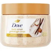 Dove Body Scrub - Vanilla Sugar & Shea Butter - Moisturize, Exfoliate and Nourish - 444ml
