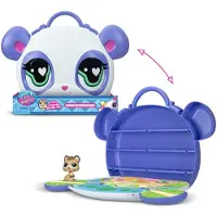Bandai Littlest Pet Shop – Verzamel- en Uitstaldoos Display Case – 1 Zeldzame Petshop + Opbergdoos + Roblox Code – Verzamelbare Mini-diertjes – Kinderspeelgoed 4 jaar en + – BF00729
