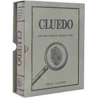 MEGABLEU Cluedo Vintage Edition - Book Format - Board Game - - Ages 8+