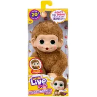 Little Live Pets knuffeldier Mijn baby-aapje Mini Caramel