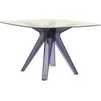 Kartell Sir Gio Tafel Round Ø 120 cm | Bronze-Transparent