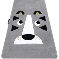 Rugsx Tapijt PETIT LION LEEUW grijskleuring 80x150 cm