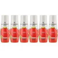 SodaStream Concentrates - Verpakking van 6 suikervrije aardbeienconcentraten - Tot 54 liter drank...