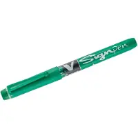 Pilot Piloot V Sign Pen Liquid Ink 2,0 mm Tip - Green Single Pen
