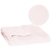 Springos Plaid | Sprei | Deken | Woonaccessoires | 160x200 cm | Lichtroze
