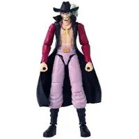 Bandai - Anime Heroes - One Piece Figuur - 17 cm Mihawk Figuur - Officieel Gelicenseerd One Piece - Falcon's Eye Mihawk Dracule Manga Actiefiguur - Speelgoed Kind 4 jaar + - 37053