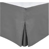 HOME LINGE PASSION Boxspringhoes - - 180 x 200 cm + 30 cm - Antracietgrijs