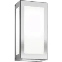 CMD LED-wandlamp buiten KINA, alu / grijs / zink, Roestvrij staal, Modern, LED wandlamp buiten