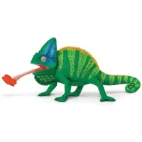 Safari Ltd. Verhulde Chameleon Figuur - Gedetailleerd 9.25" Model - Educatief Speelgoed voor Kinderen 3+