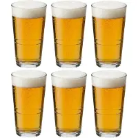 Cookinglife Bierglazen Vaasje / Amsterdammer 340 ml - 6 stuks