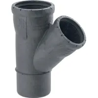 Geberit Sanitair installatiemateriaal, Grenrør Silent pro 110-50mm - 45gr.